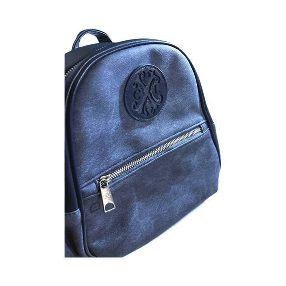 Christian Lacroix Marley Indigo Denim Backpack - Picture 3 of 9